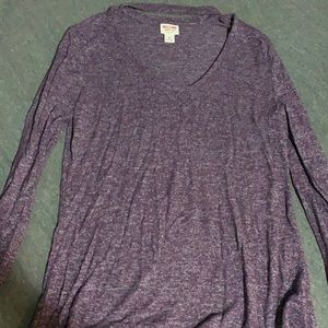 Mossimo supply co. long sleeve w/ open neck design
